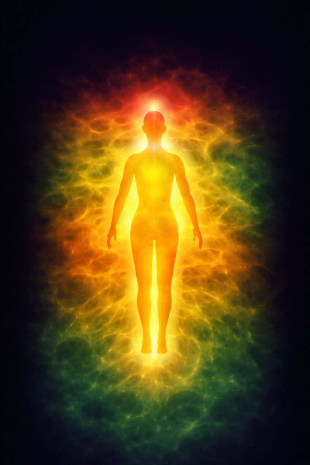 Energetisches Feld – Aura eines Menschen
